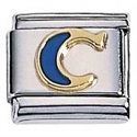 Afbeelding van Zoppini - 9mm - letter C emaille