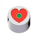 Afbeelding van Cool kids - CK315 Loveheart Red
