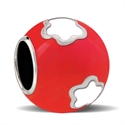 Afbeelding van Cool kids - CK047 Flower red white