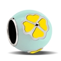 Afbeelding van Cool kids - CK034 Lucky leaf green yellow