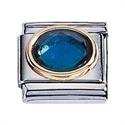 Afbeelding van Zoppini - 9mm - Synthetische steen blauw